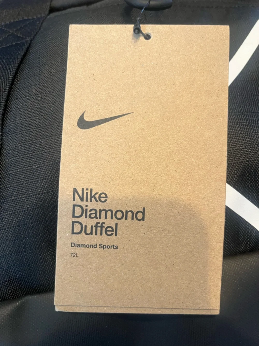 NWT Nike Diamond Duffel